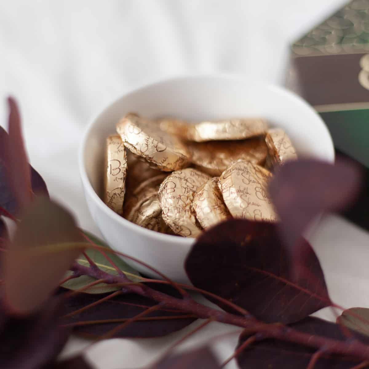 Dark Mint Singles in Bowl